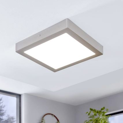 Eglo - Candeeiro de teto LED RGBW regulável FUEVA-C LED/21W/230V 30x30 cm