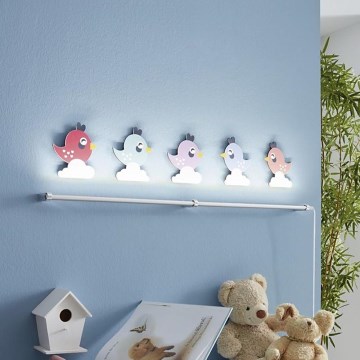 Eglo 96707 - Luz de parede de criança LED SPARINO 3xLED/1,8W/230V