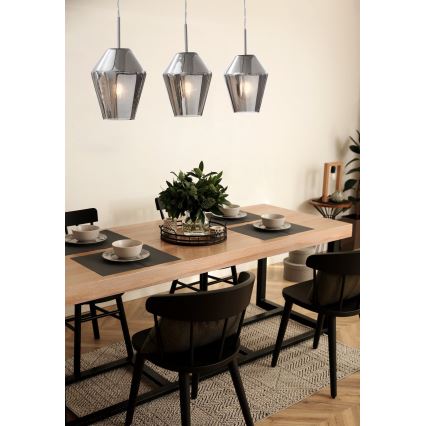 Eglo 96774 - Lustre suspenso por cabo MURMILLO 3xE27/28W/230V