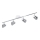 Eglo 96837 - Foco LED MONCALVIO 1 4xGU10/5W/230V
