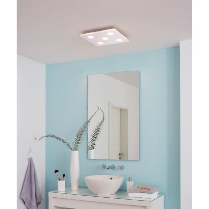 Eglo - Luz de teto de casa de banho LED 5xLED/4,5W/230V IP44
