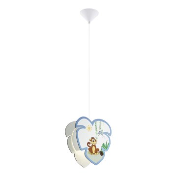 Eglo 96952 - Candelabro pendente num fio de criança LOUIE 1xE27/60W/230V