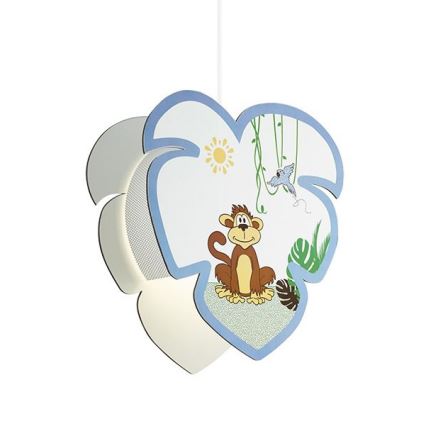 Eglo 96952 - Candelabro pendente num fio de criança LOUIE 1xE27/60W/230V