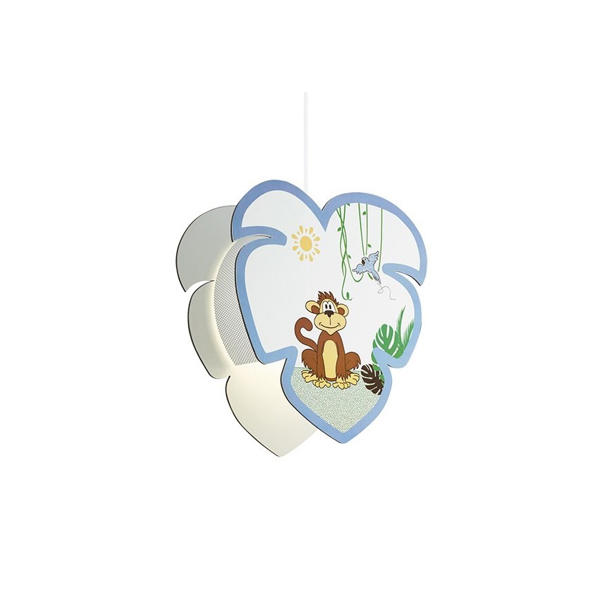 Eglo 96952 - Candelabro pendente num fio de criança LOUIE 1xE27/60W/230V