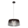 Eglo 96956 - Lustre suspenso com cabo ARTANA 1xE27/60W/230V cinzento/preto 480mm