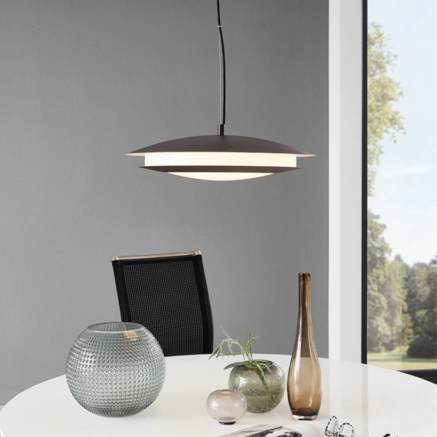 Eglo 96979 - Candeeiro pendente LED RGB MONEVA-C LED/27W/230V