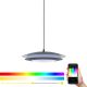 Eglo 96979 - Iluminação suspensa LED RGB MONEVA-C 1xLED/27W/230V