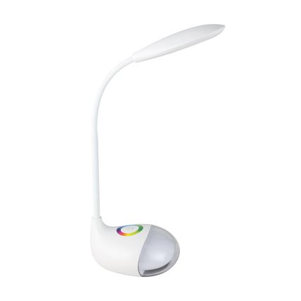 Eglo - Candeeiro de mesa fosco LED 1xLED/2,2W+0,3W/230V RGB