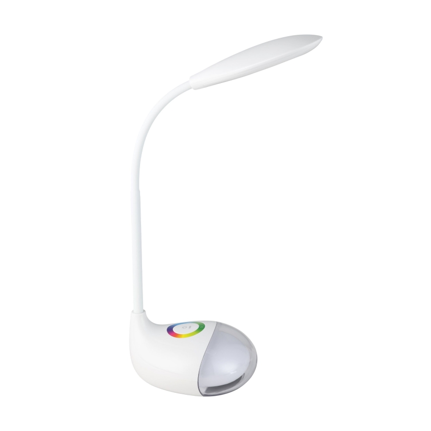 Eglo - Candeeiro de mesa fosco LED 1xLED/2,2W+0,3W/230V RGB