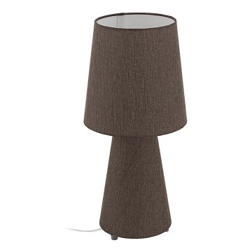 EGLO 97133 - Lâmpada de mesa CARPARA 2xE27/12W/230V
