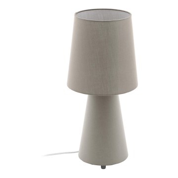 EGLO 97134 - Lâmpada de mesa CARPARA 2xE27/12W/230V