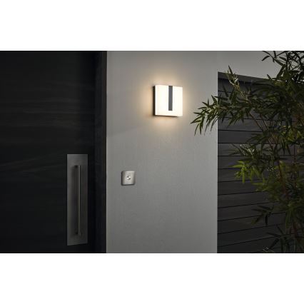 Eglo - Luminária de parede exterior LED regulável TORAZZA-C LED/14W/230V IP44