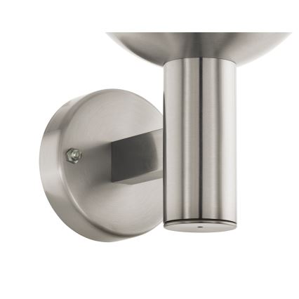 Eglo 97247 - Aplique de parede LED regulável para exterior NISIA-C 1xE27/9W/230V IP44