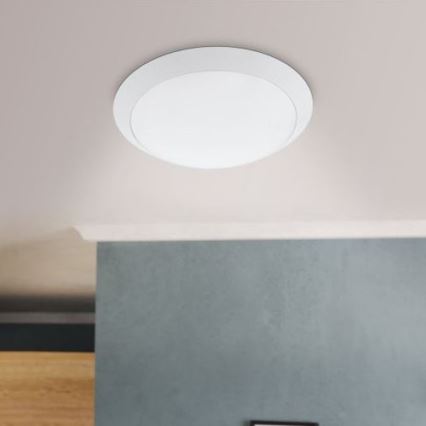 Eglo 97254 - Candeeiro de tecto para casa de banho PILONE LED/11W/230V branco IP44