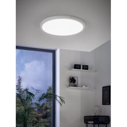 Eglo - Candeeiro de teto LED com dimmer, 25W/230V, Ø 50 cm