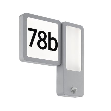 Eglo - Aplique de parede exterior LED 2xLED/2,7W + LED/3,6W/230V IP44