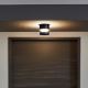 Eglo - Luz de parede LED de exterior LED/11W/230V preto antigo IP44