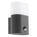 Eglo 97316 - LED Aplique de parede exterior com sensor FAVRIA LED/11W/230V IP44