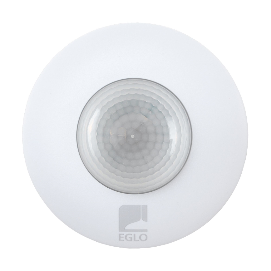 Eglo - Sensor de movimento e crepuscular para exterior 12 m branco IP44
