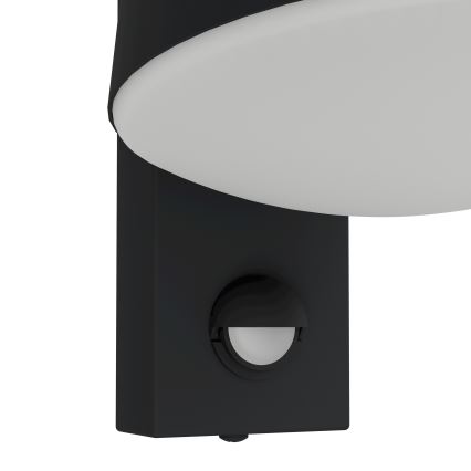 Eglo - Luz de parede de exterior com sensor 1xE27/10W/230V IP44