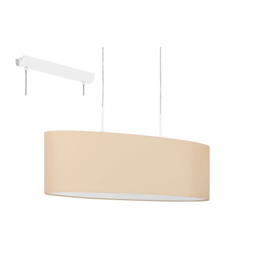 EGLO 97563 - Candelabro num fio PASTERI-P 2xE27/60W/230V