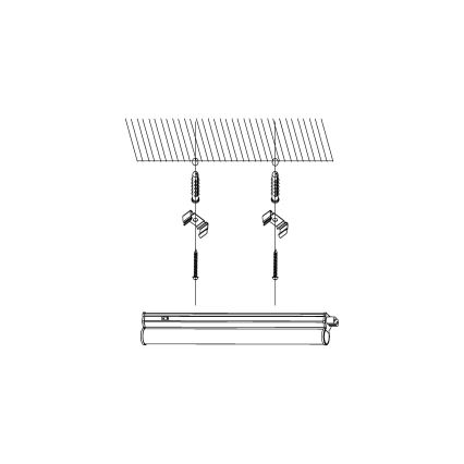 Eglo - Luz de fundo de armário de cozinha LED LED/3,2W/230V