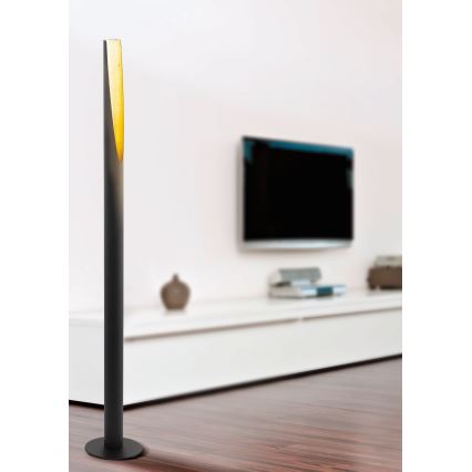 Eglo - Candeeiro de chão LED 1xGU10/4,5W/230V preto