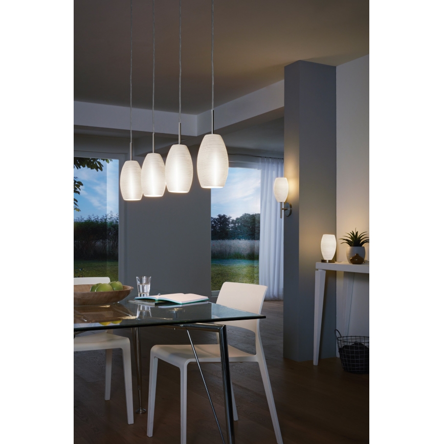 Eglo - Candelabro num fio 4xE27/40W/230V