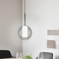Eglo 97633 - Pendente com cabo TINDARI 1xE27/60W/230V preto fumê