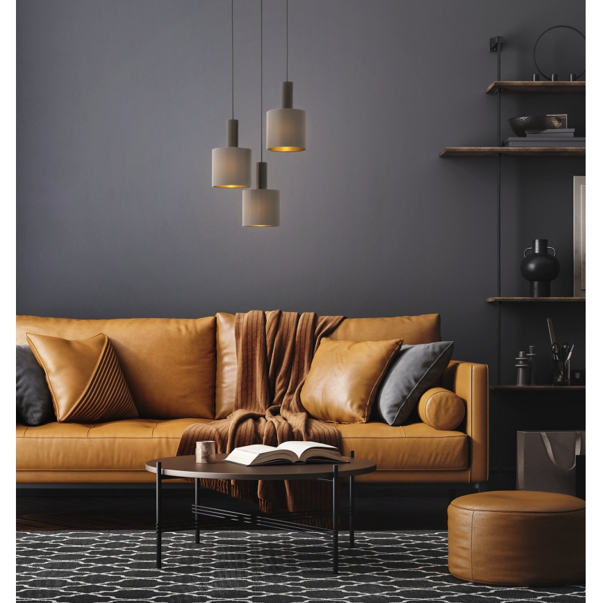 Eglo - Candelabro num fio 3xE27/60W/230V