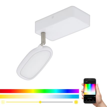 Eglo - Luminária de Teto LED RGB PALOMBARE-C 1xLED/5W/230V