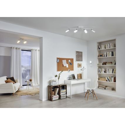 Eglo 97694 - Luminária de teto LED RGB PALOMBARE-C 4xLED/5W/230V