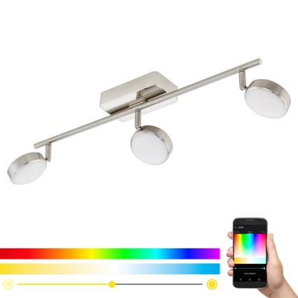 Eglo - Luminária de Teto LED RGB CORROPOLI-C 3xLED/5W/230V