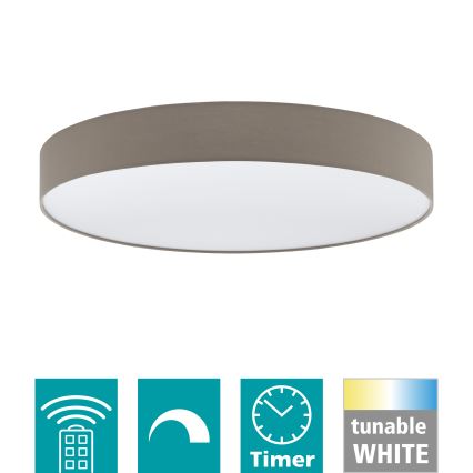 Eglo - Luminária de teto LED dimmerizável LED/60W/230V + controlo remoto