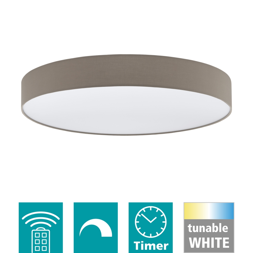 Eglo - Luminária de teto LED dimmerizável LED/60W/230V + controlo remoto