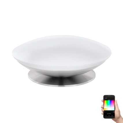 Eglo 97813 - Candeeiro de mesa LED RGB regulável FRATTINA-C 1xLED/18W/230V