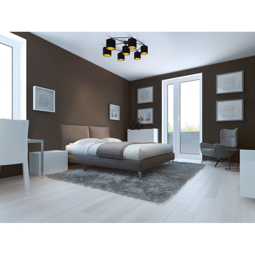 Eglo - Candelabro integrado 7xE27/40W/230V