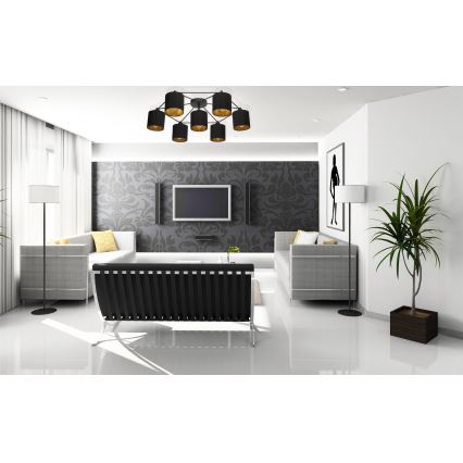 Eglo - Candelabro integrado 7xE27/40W/230V