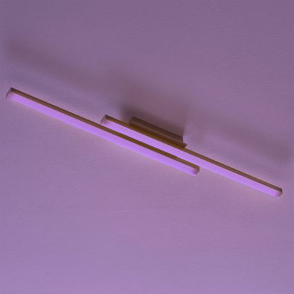 Eglo - Candeeiro de teto de montagem superficial dimerizável LED RGBW FRAIOLI-C LED/34W/230V 2700-6500K