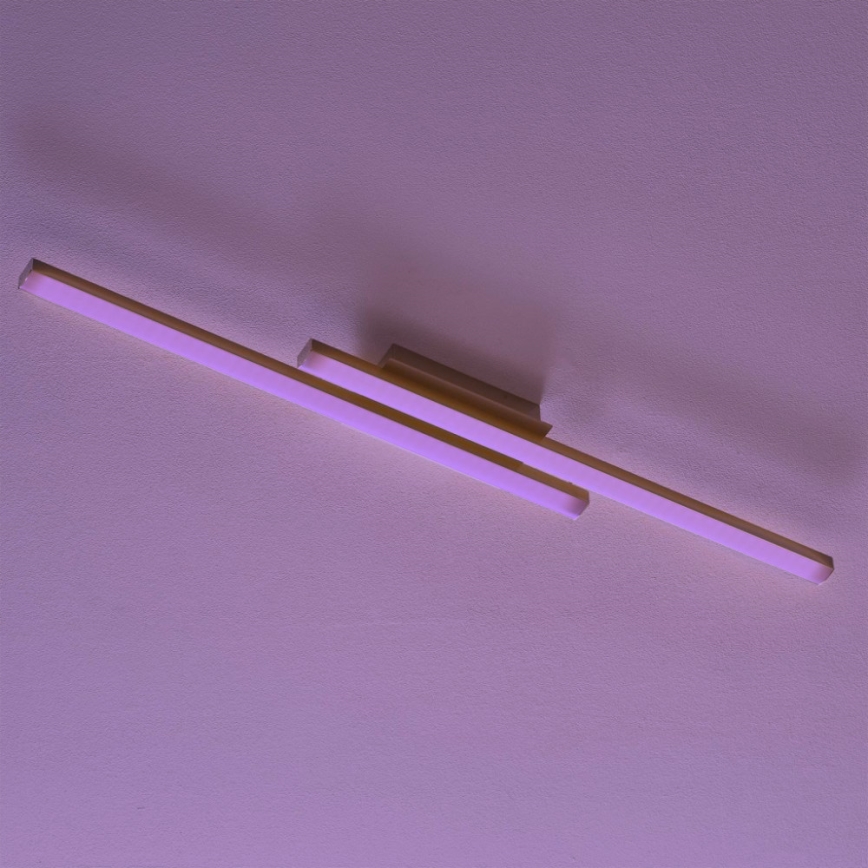 Eglo - Candeeiro de teto de montagem superficial dimerizável LED RGBW FRAIOLI-C LED/34W/230V 2700-6500K