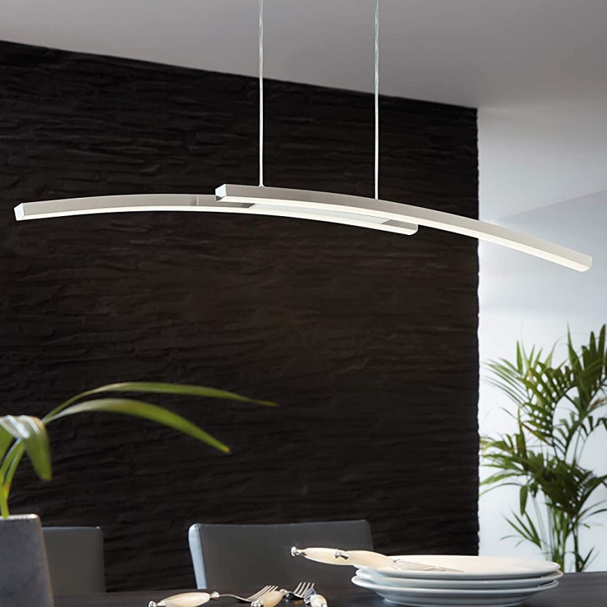 Eglo 97911 - Lustre suspenso por cabo LED RGB dimerizável FRAIOLI-C LED/34W/230V