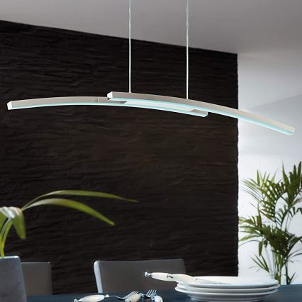 Eglo 97911 - Lustre suspenso por cabo LED RGB dimerizável FRAIOLI-C LED/34W/230V