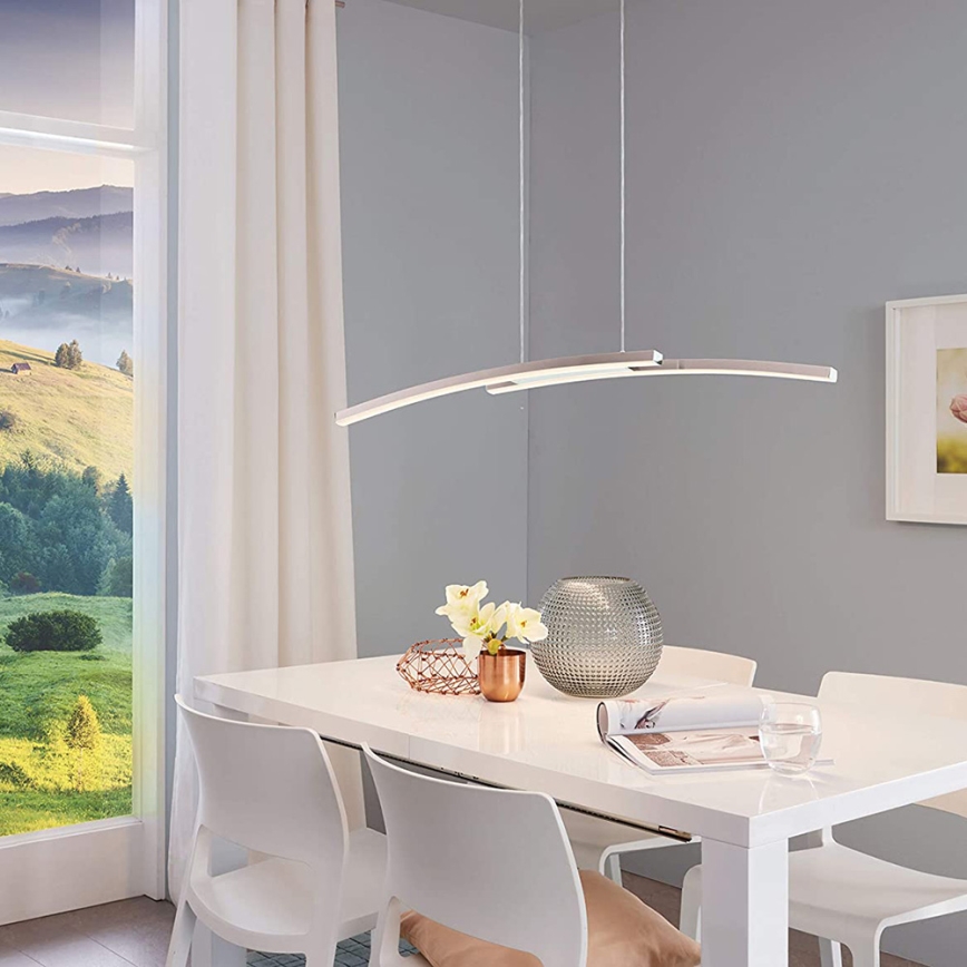 Eglo 97911 - Lustre suspenso por cabo LED RGB dimerizável FRAIOLI-C LED/34W/230V