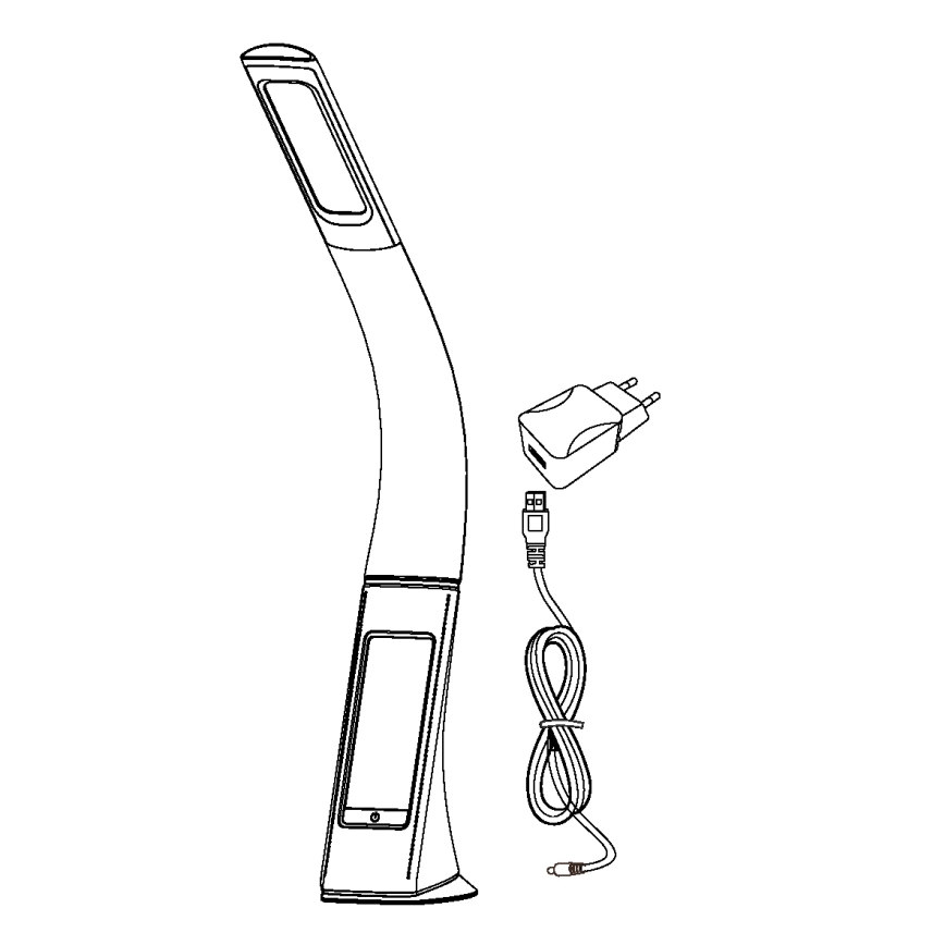 Eglo - Regulação Candeeiro de mesa LED LED/3,2W/230V