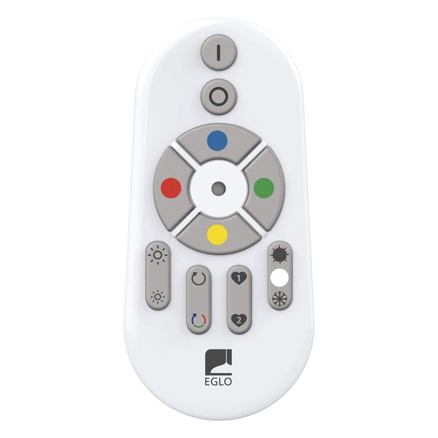 Eglo - Iluminação de teto LED com regulação TOTARI-C LED/34W/230V + controlo remoto