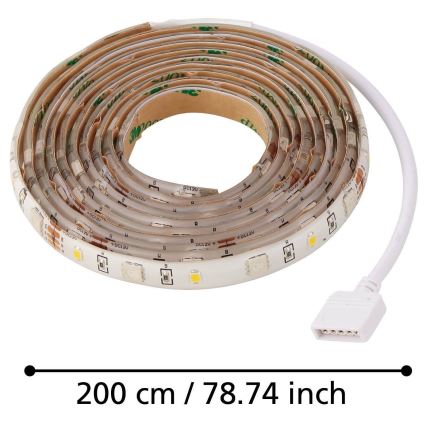 Eglo - Fita LED RGB Regulável LED/10W/230V IP20 2m