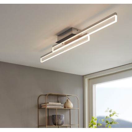 Eglo - Luz de teto LED 2xLED/10W/230V IP44