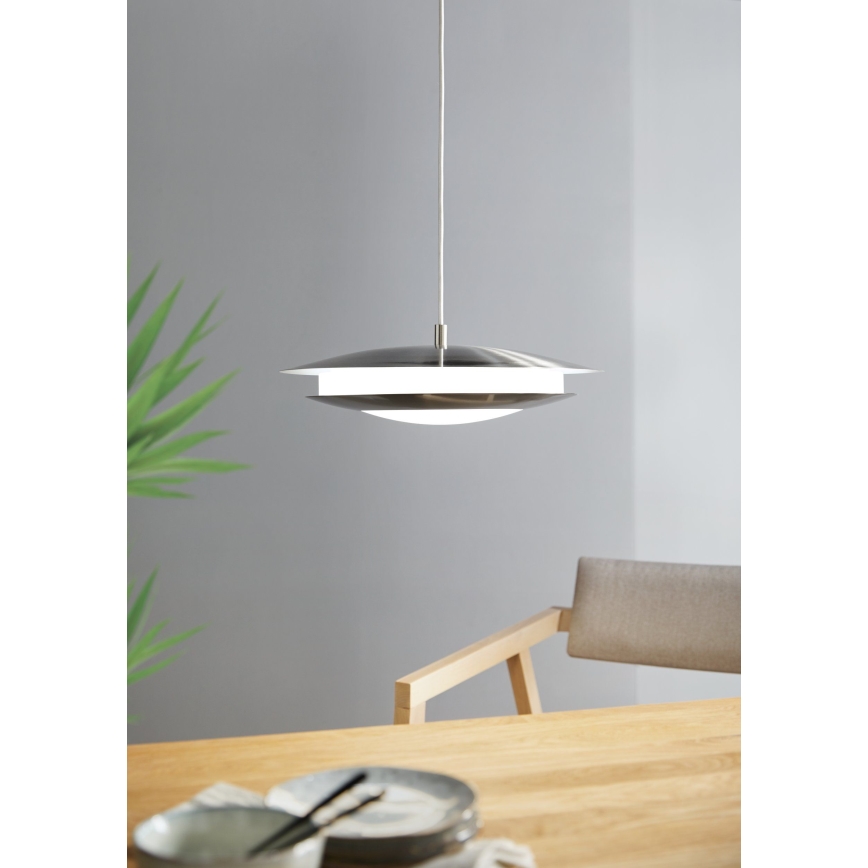 Eglo 98043 - Lustre suspenso LED RGBW regulável com cabo MONEVA-C LED/18W/230V