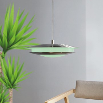 Eglo 98043 - Lustre suspenso LED RGBW regulável com cabo MONEVA-C LED/18W/230V