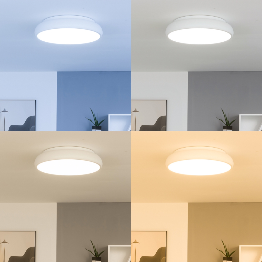 Eglo 98045 - Candeeiro de teto LED RGB regulável RIODEVA-C LED/27W/230V